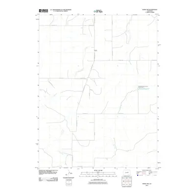 2010 Map of Kiowa NW, 2010 Print