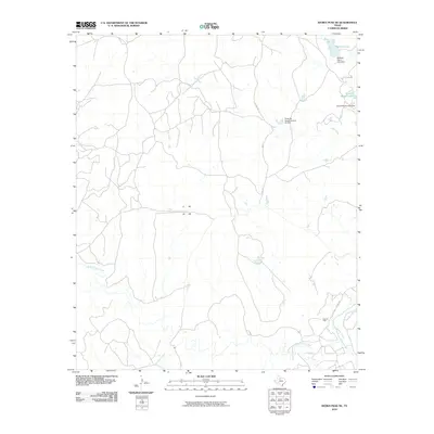 2010 Map of Kiowa Peak NE, 2010 Print