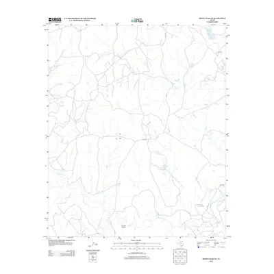 2012 Map of Kiowa Peak NE, 2012 Print