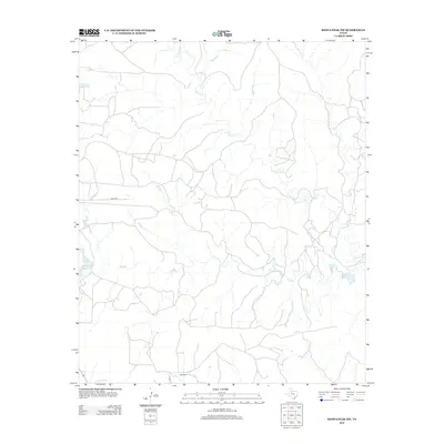 2012 Map of Kiowa Peak NW, 2012 Print