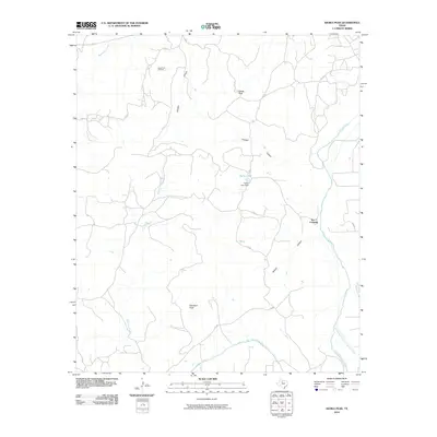2010 Map of Kiowa Peak, 2010 Print