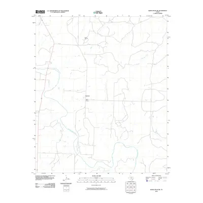 2010 Map of Kiowa Peak SW, 2010 Print