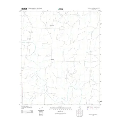 2012 Map of Kiowa Peak SW, 2012 Print