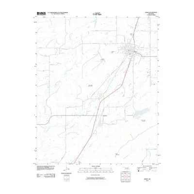 2010 Map of Kiowa, 2010 Print