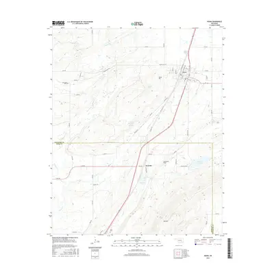 2016 Map of Kiowa, 2016 Print