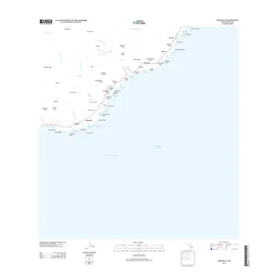2013 Map of Kipahulu, 2013 Print
