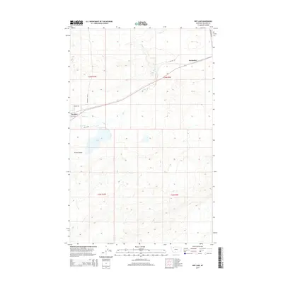 2014 Map of Kipp Lake, 2014 Print