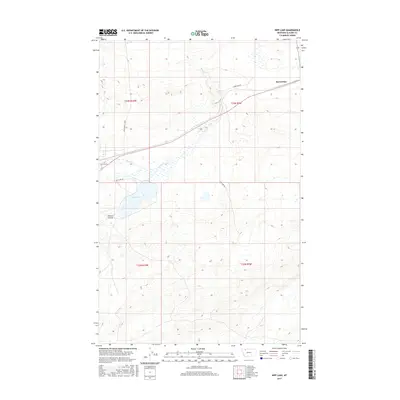 2017 Map of Kipp Lake, 2017 Print