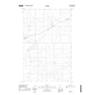 2020 Map of Kipp Lake, 2020 Print