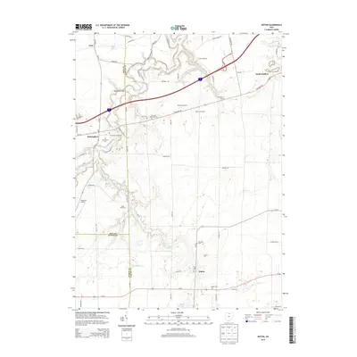 2013 Map of Kipton, 2013 Print