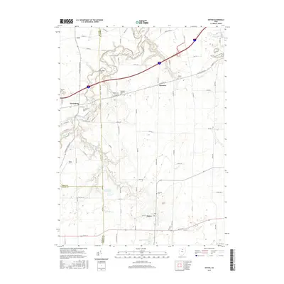 2016 Map of Kipton, 2016 Print