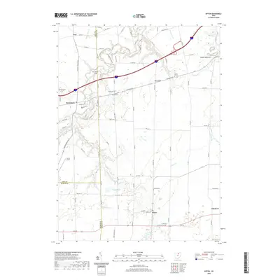 2019 Map of Kipton, 2019 Print