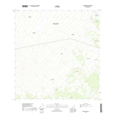 2017 Map of Kipukapakekake, 2017 Print
