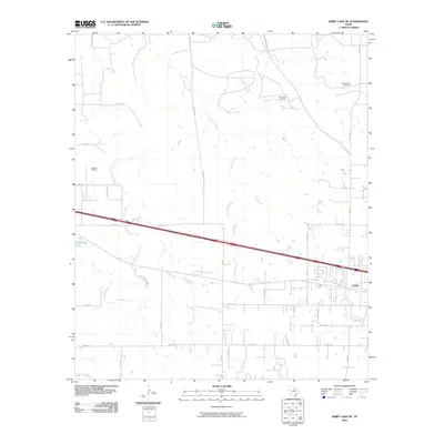 2010 Map of Kirby Lake NE, 2010 Print