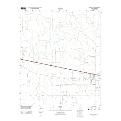 2012 Map of Kirby Lake NE, 2012 Print