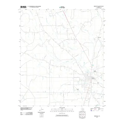2010 Map of Kirbyville, 2010 Print