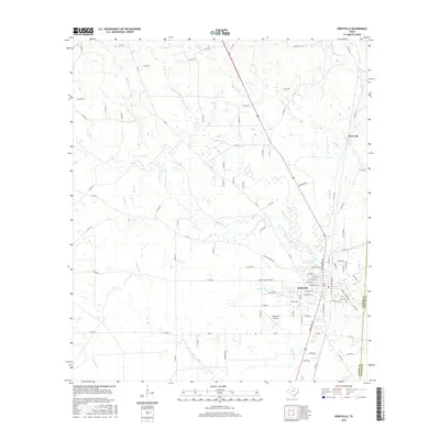 2016 Map of Kirbyville, 2016 Print