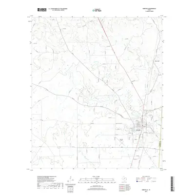 2019 Map of Kirbyville, 2019 Print
