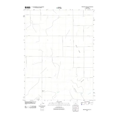 2010 Map of Kirchnavy Butte, 2010 Print