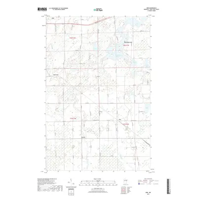 2019 Map of Kirk, 2019 Print