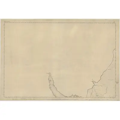 1850 Map of Kirkcudbrightshire, Sheet 1, 1853 Print