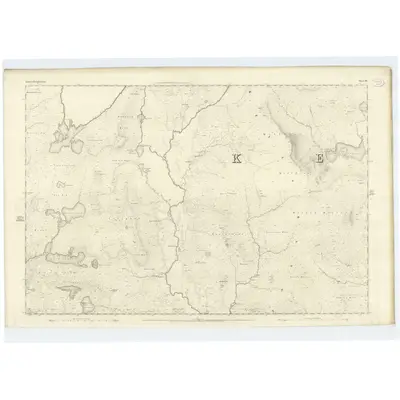 1848 Map of Kirkcudbrightshire, Sheet 14, 1853 Print