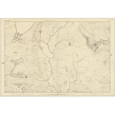1848 Map of Kirkcudbrightshire, Sheet 14, 1853 Print