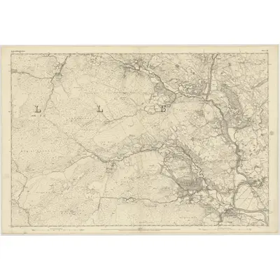 1849 Map of Kirkcudbrightshire, Sheet 15, 1853 Print
