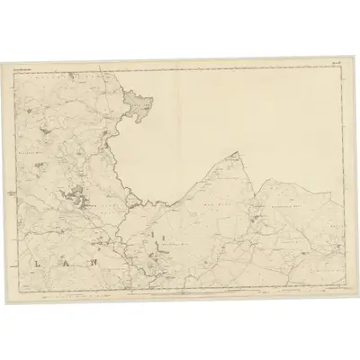 1850 Map of Kirkcudbrightshire, Sheet 17, 1854 Print
