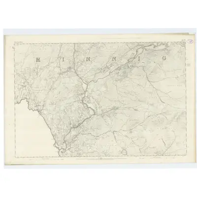 1849 Map of Kirkcudbrightshire, Sheet 21, 1852 Print