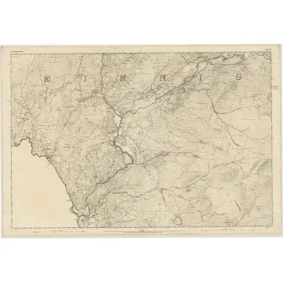 1849 Map of Kirkcudbrightshire, Sheet 21, 1852 Print
