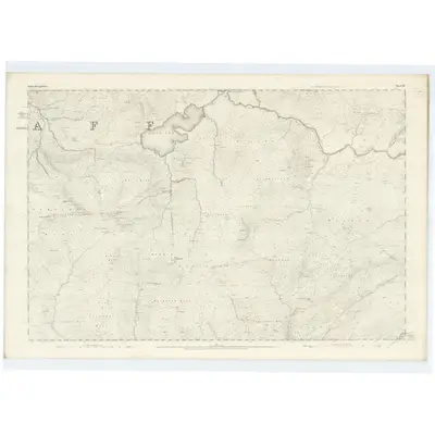 1849 Map of Kirkcudbrightshire, Sheet 22, 1852 Print