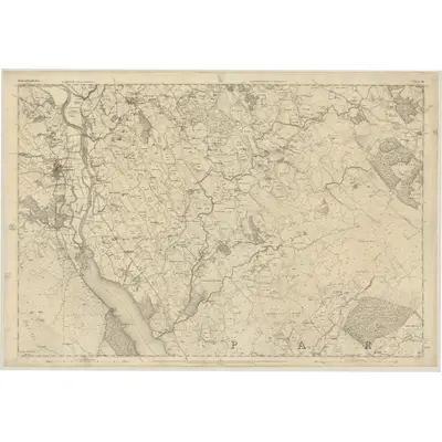 1849 Map of Kirkcudbrightshire, Sheet 24, 1853 Print