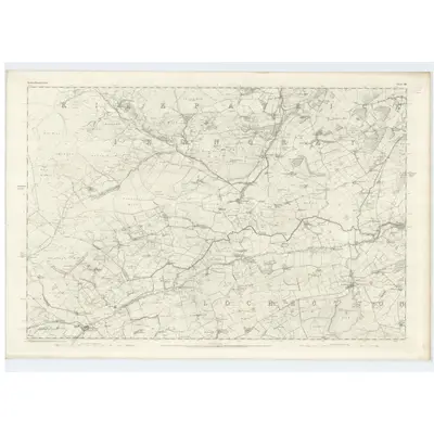 1850 Map of Kirkcudbrightshire, Sheet 26, 1854 Print