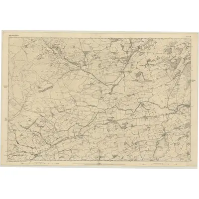 1850 Map of Kirkcudbrightshire, Sheet 26, 1854 Print