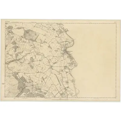 1850 Map of Kirkcudbrightshire, Sheet 27, 1854 Print