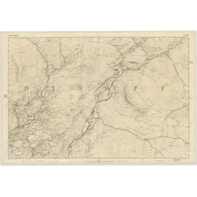 1849 Map of Kirkcudbrightshire, Sheet 29, 1853 Print