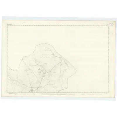 1850 Map of Kirkcudbrightshire, Sheet 3, 1853 Print