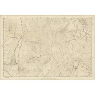 1848 Map of Kirkcudbrightshire, Sheet 30, 1852 Print