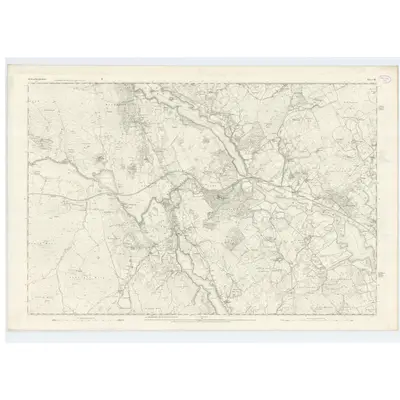 1848 Map of Kirkcudbrightshire, Sheet 31, 1852 Print