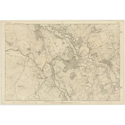 1848 Map of Kirkcudbrightshire, Sheet 31, 1852 Print