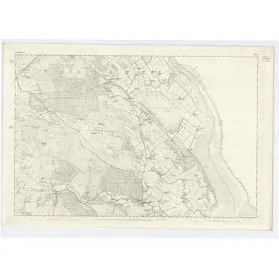 1850 Map of Kirkcudbrightshire, Sheet 34, 1854 Print