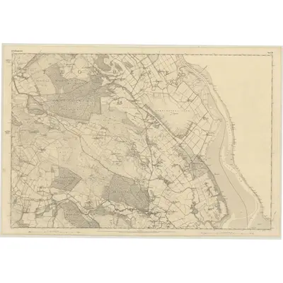 1850 Map of Kirkcudbrightshire, Sheet 34, 1854 Print