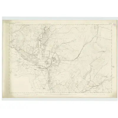 1849 Map of Kirkcudbrightshire, Sheet 36, 1853 Print