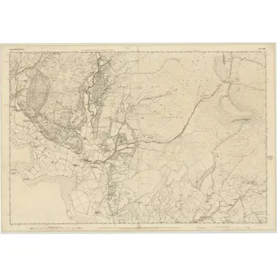 1849 Map of Kirkcudbrightshire, Sheet 36, 1853 Print