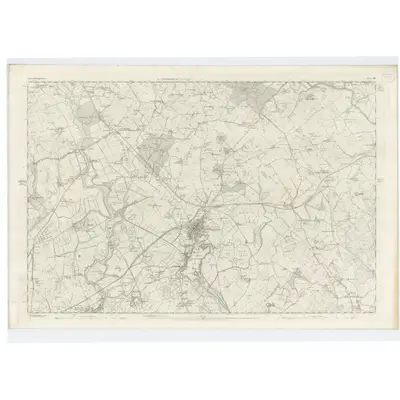 1848 Map of Kirkcudbrightshire, Sheet 39, 1853 Print