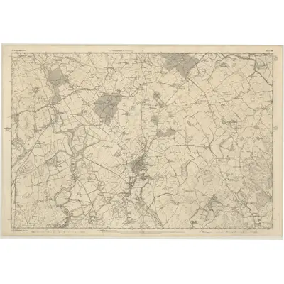 1848 Map of Kirkcudbrightshire, Sheet 39, 1853 Print