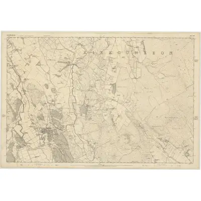 1848 Map of Kirkcudbrightshire, Sheet 40, 1854 Print