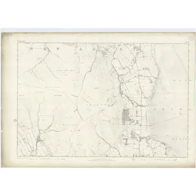 1850 Map of Kirkcudbrightshire, Sheet 41, 1854 Print