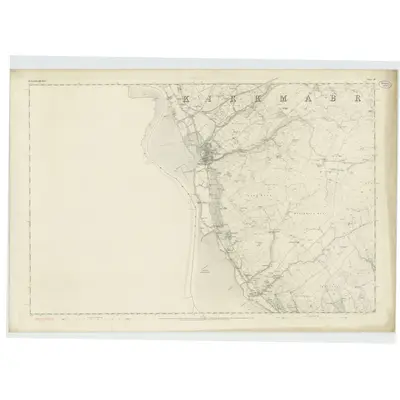 1850 Map of Kirkcudbrightshire, Sheet 42, 1853 Print